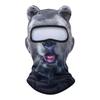 3D Animal Print Facekini Sunscreen Mask with Funny Hat for Full Face Protection