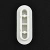 6Pcs/Set Universal Toilet Seat Buffers Pack EVA White Stop Bumper Shock Absorption Round Long Rubber Pad Toilet Cover Cushion