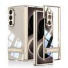 Clear Case for Samsung Galaxy Z Fold 8 Ultra Built-in Kickstand Hinge Full Protection Shockproof Foldable Phone Cover