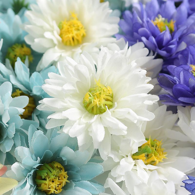 5/10Pcs 6cm Artificial Silk Flower Head Luxury Home Room Decor Halloween Christmas Decor DIY Garden Gift Accessory Wedding Decor