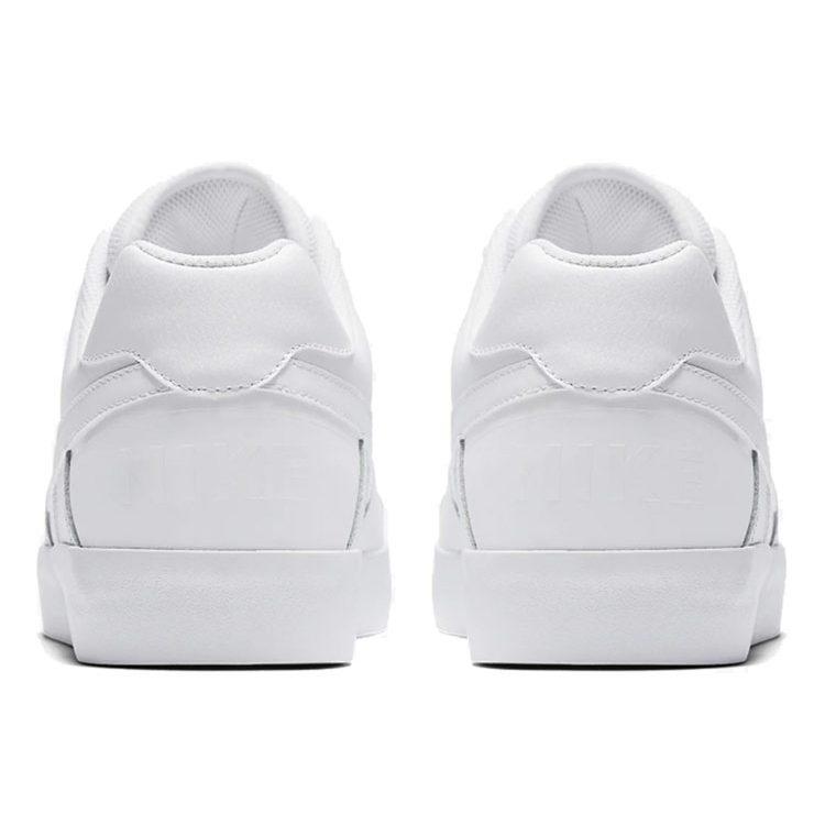 Nike SB Delta Force Vulc Low top Skateboard Shoes Men's Pure White 942237-112