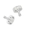 Rust Resistant Steel 1/4in Threaded Knob Screw Adapter For Effortless Hand Tightening Of Photography Accessories