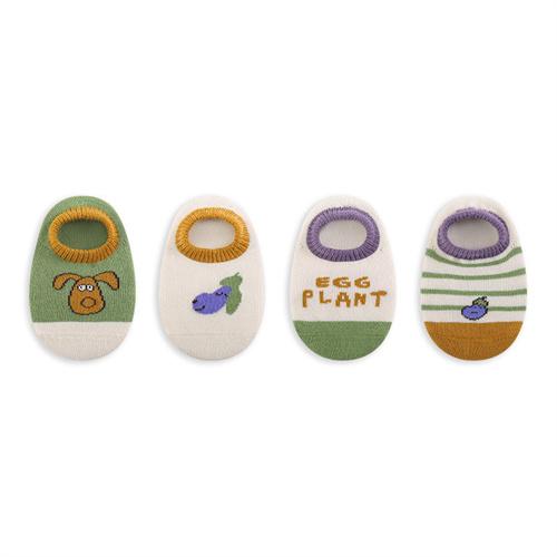 Lawadka Neugeborenes Baby Boot Bodensocken für Mädchen Jungen Sommer Säugling Mädchen Junge Kleinkind Rutschfest 0-4J Kindersocken 4Paar/Set