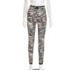 2026 New Women's Lace Trim High-Waisted Patterned Printed Stretch Casual Pants