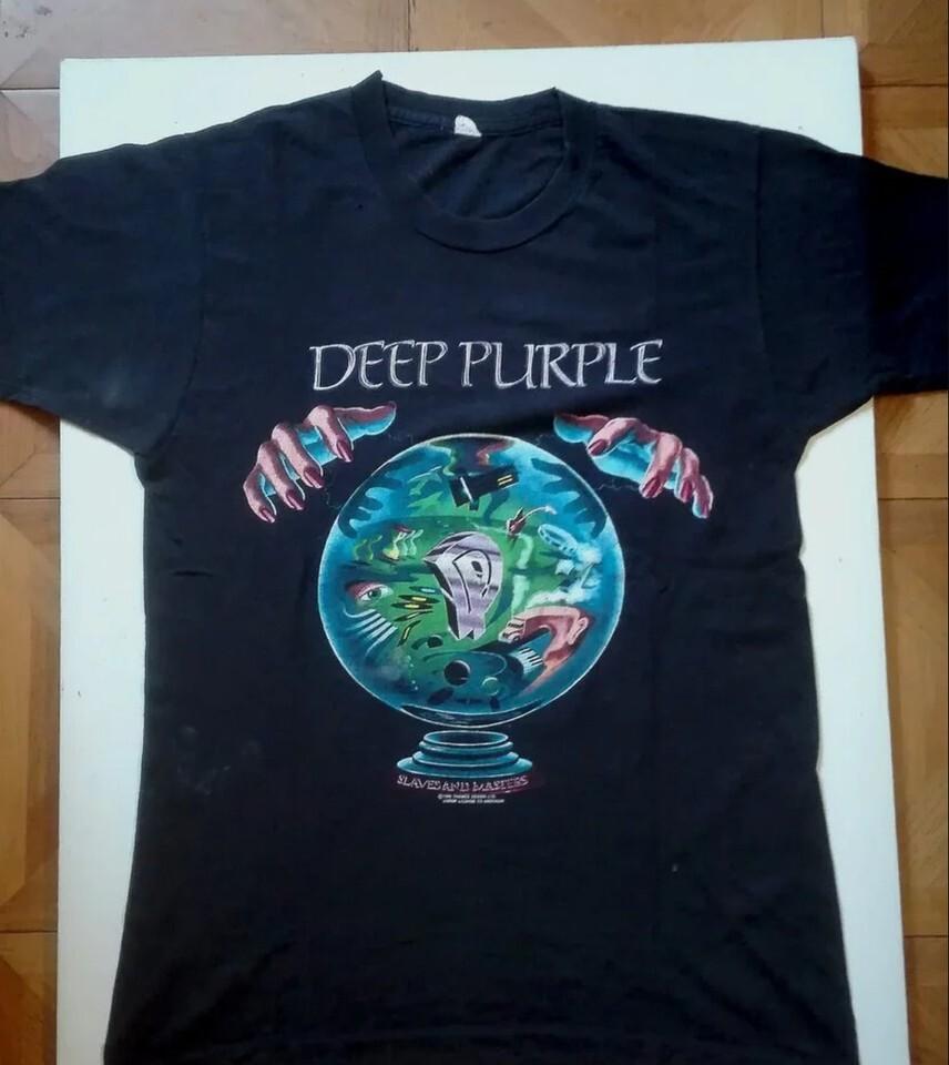 Deep Purple Slaves and masters 1990 European tourshirt Unisex T-Shirt XXXL