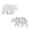 Practical Sturdy Silicone Mould Accessory for Polars Bear Candle Holders Portable for Handmade Gifts and Home Accent