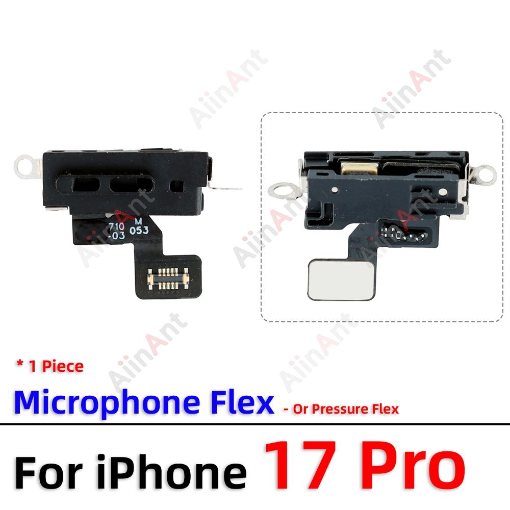 OEM NFC Bluetooth GPS Cellular Antenna WI-FI Signal Pressure Microphone Wifi Flex Cable For iPhone 17 Pro Max Air Parts