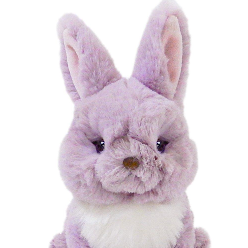 Sunlemon Lapinu Lilac 12x18x16cm Plush Animal Rabbit P-4582