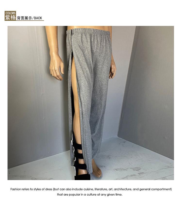 Easy-Wear Cotton Rehab Pants for Post-Surgery, Paralyzed, or Bedridden Men