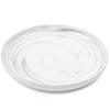 2 Pack Microwave Dishwasher Oven Safe Stoneware Dinner Plates Grey Marble Round Tableware Kitchen Utensils Dining Set