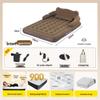 Inflatable Double Mattress with Electric Air Pump - Portable for Home and Outdoor Use