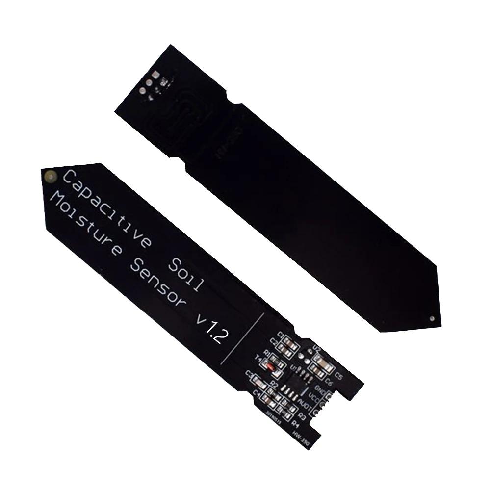 Capacitive Soil Moisture Sensor Module Not Easy To Corrode Wide Voltage Wire 3.3~5.5V Corrosion Resistant W/ Gravity for Arduino