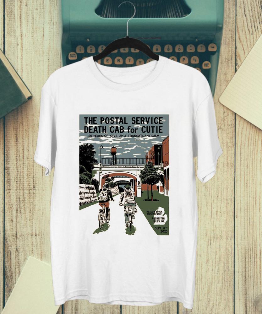 The Postal Service Death Cab For Cutie T Shirt Full Size S5XL SN221 Unisex T-Shirt XXXXL