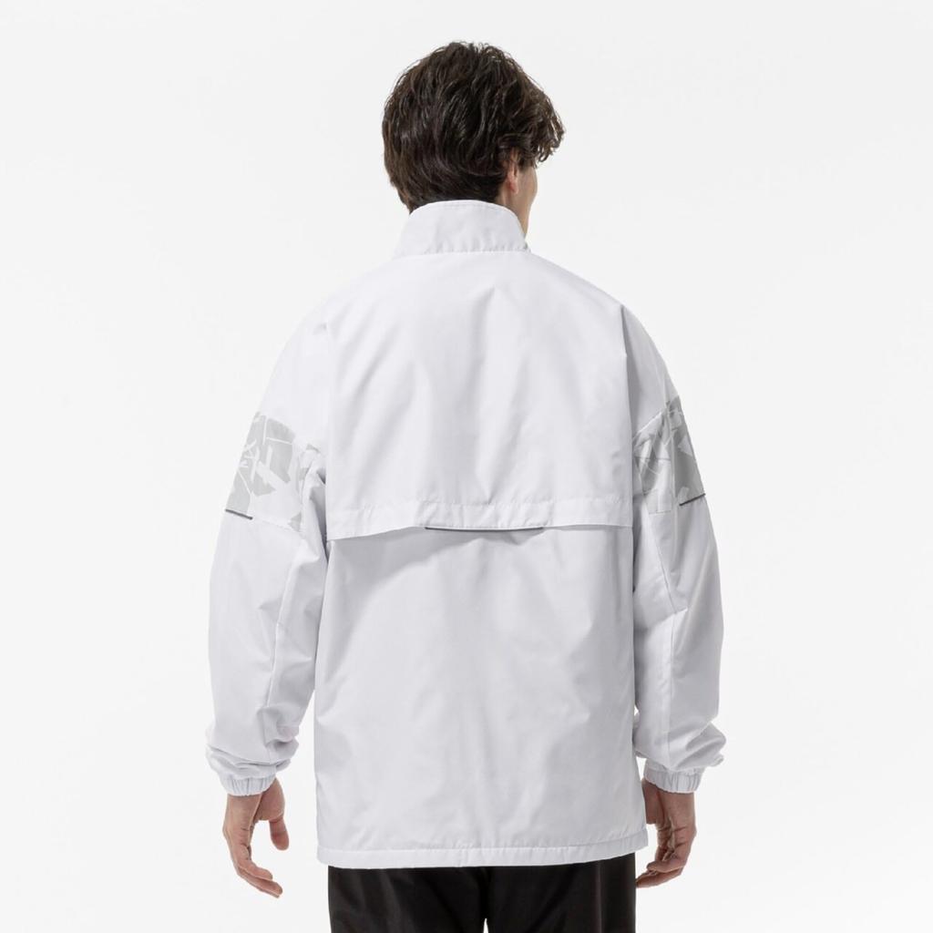 Mizuno Breath Thermo Warmer Tennis and 62MEC503 Jacket, Water-Repellent Heat-Generating, White,