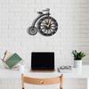 Stilvolle Metall-Analog-Wanduhr für Wohnzimmer, Schlafzimmer, Küche, Zuhause und Flur | Antike ausgefallene große moderne Wanduhr zur Heimdekoration (60CM)