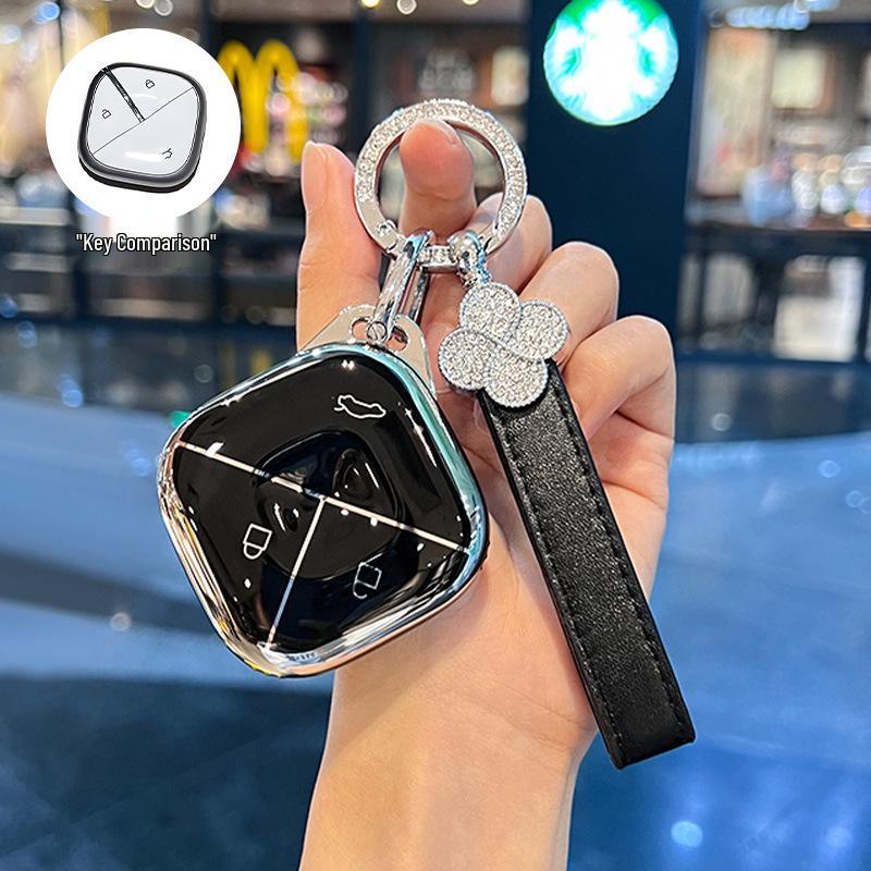 Wuling Bingo Key Cover for Hongguang Miniev, Bingo Plus, Xingguang S, Macaron, Mini GB, Jiachen - Women's Edition