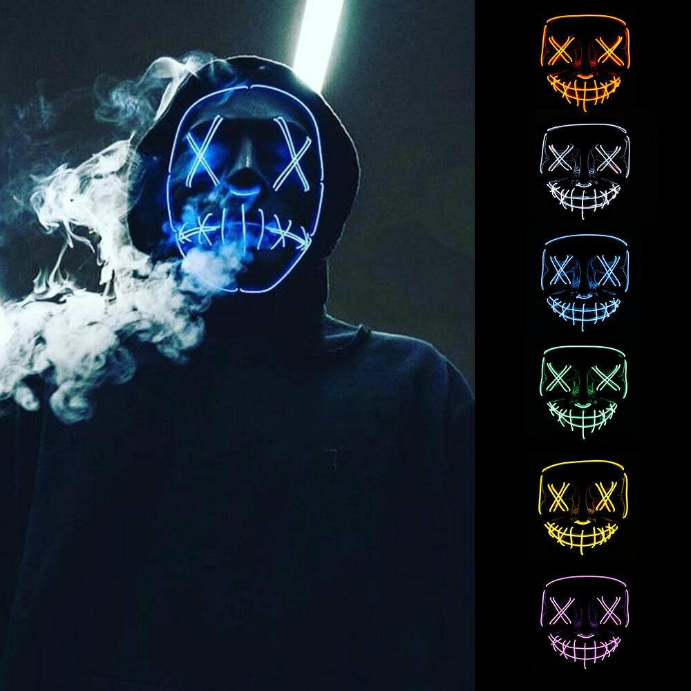 3-Modi Halloween Gruselmaske für Cosplay mit komfortablem, einzigartigem, ergonomischem Design