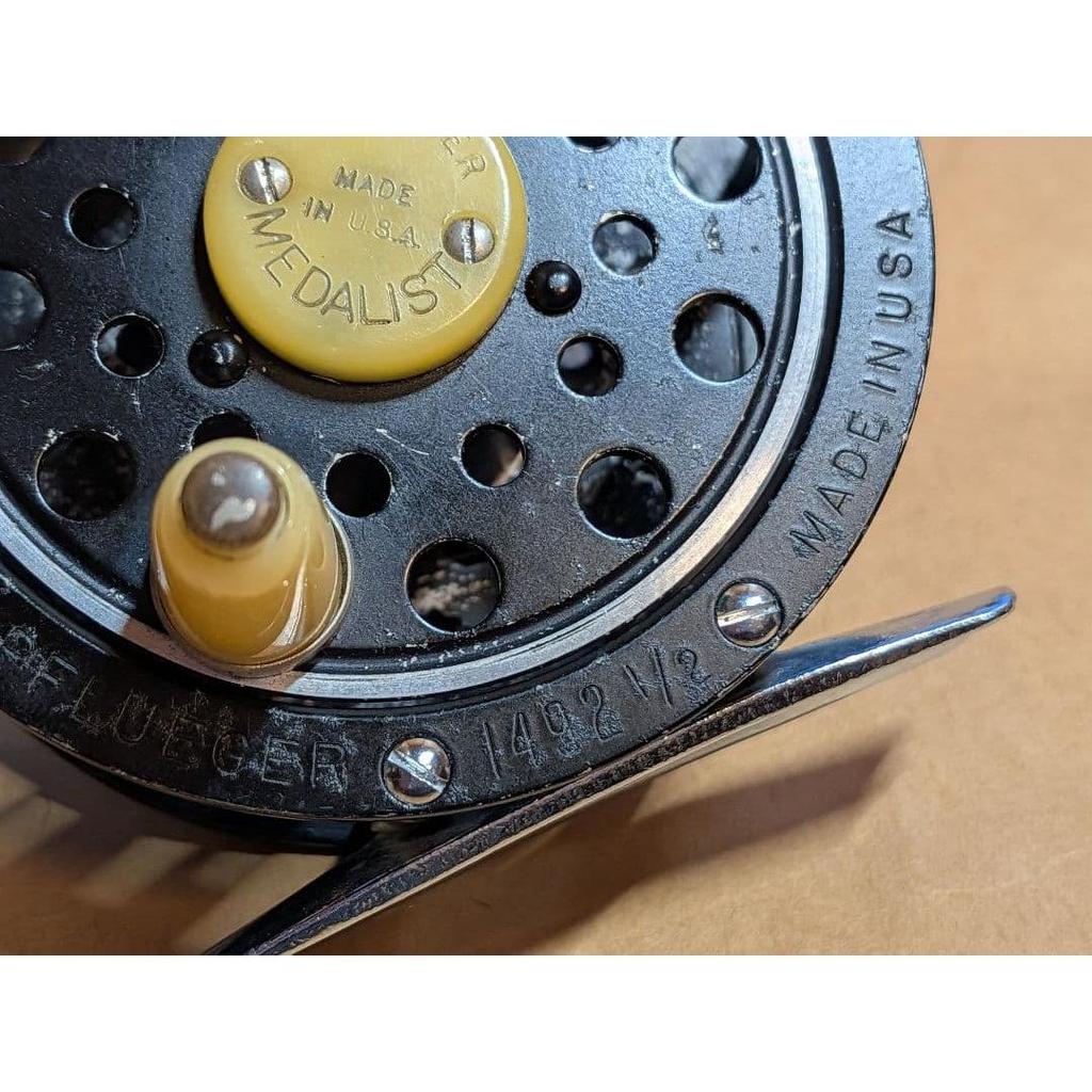 Used 60's USA Made Pflueger Medalist 1492 12 Vintage Reel