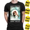 Personalised T Shirt Custom Photo Logo Text Printed DTG Printing
