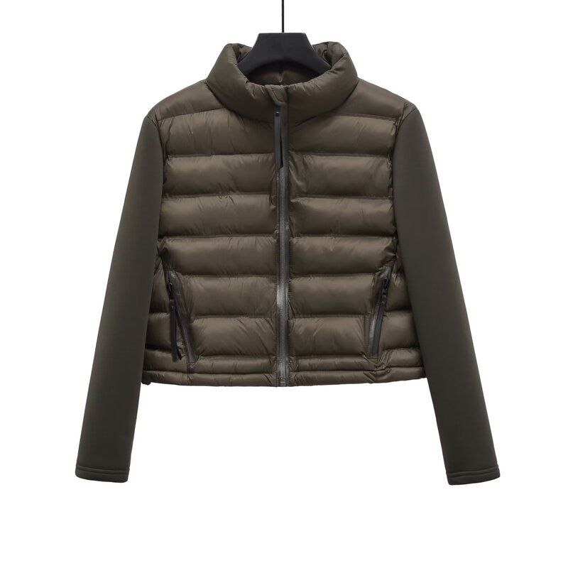 Fashion Style 2023 Winter New Women's Clothing Loose All-Match Stitching Cotton Jacket Outwear 4391809 800
