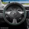 Compatible with 14th Gen Sylphy Classic Yuexiang Steering Wheel Cover - Winter Flocking Velvet Non-slip, Slim Design for Women