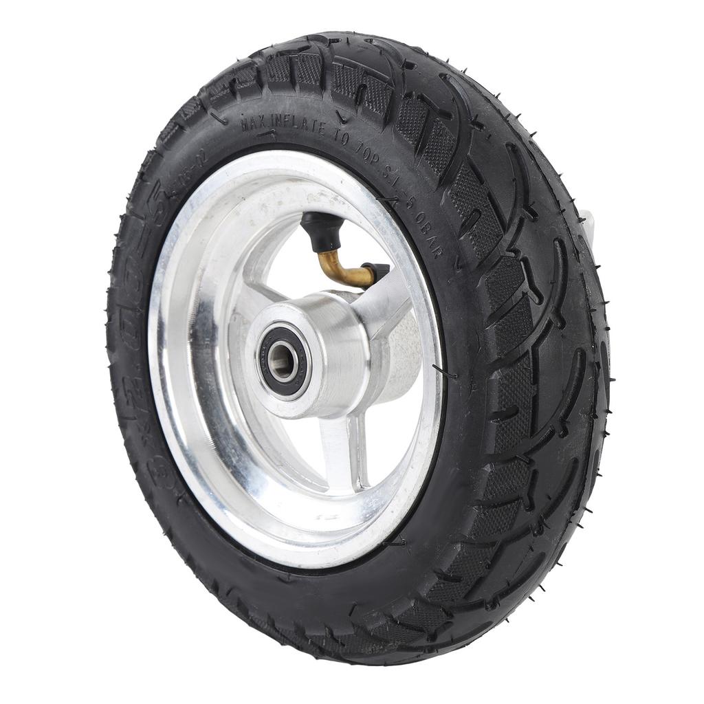 Opona bezdętkowa 8x2.00-5 z piastą łożyskową 10MM Gumowo-aluminiowa 8-calowa opona zamienna do hulajnogi elektrycznej Mini Bike C3 S3 S2