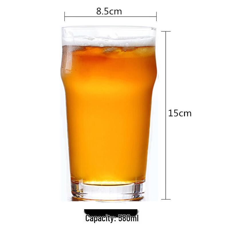 ZISIZ Octagonal Tempered Glass Multi-purpose Cup