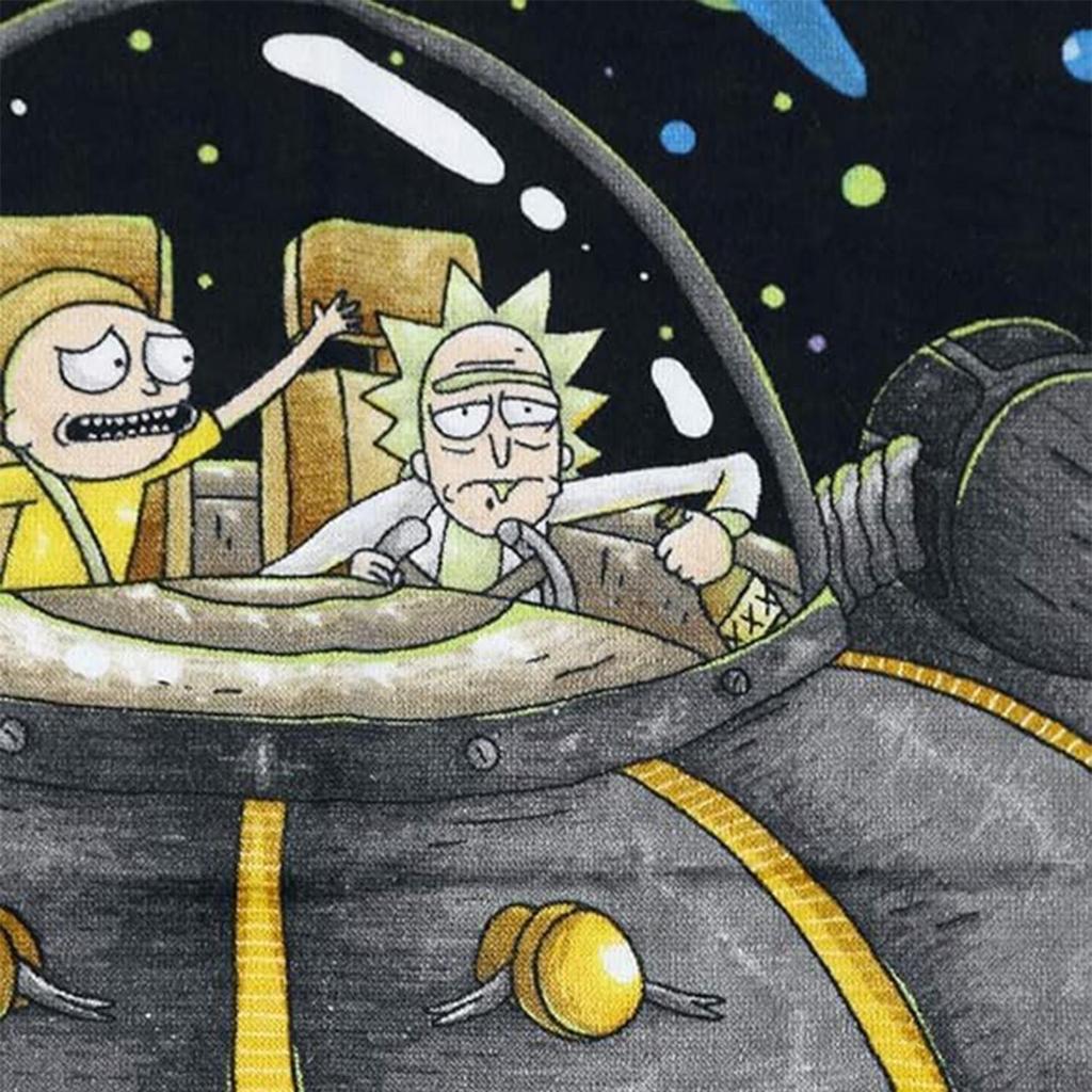 Rick And Morty UFO Towel