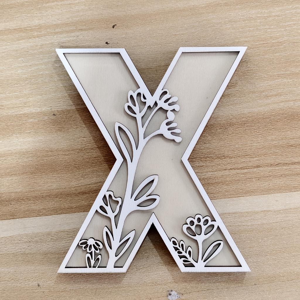 26-piece Letter-shaped Decorative Art Items for DIY Weddings, Birthdays, Parties, Home Decoration, Personalized Name Design