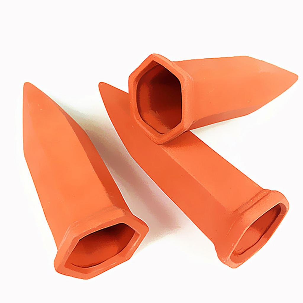 4pcs Terracotta Watering Spikes Automatic Self Watering Stakes Plant Watering Devices for Wine Bottles Recycled Bottles