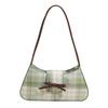South Korea's New Niche Sweet Plaid College Style Underarm Bag Women's Fashion Casual Girl Style Versatile Shoulder Bag