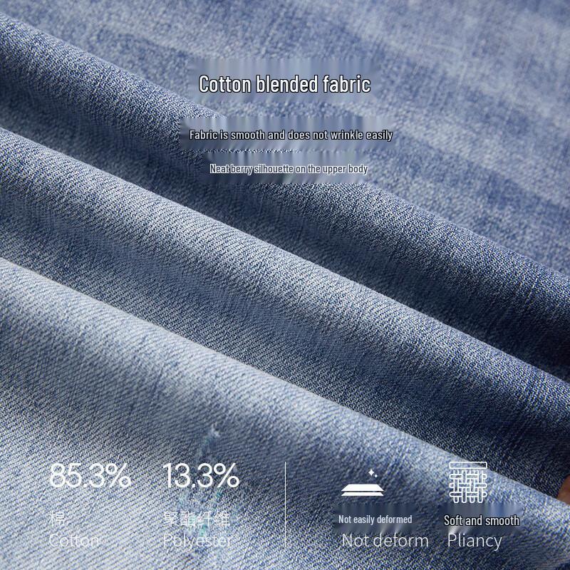 K-Boxing Men's Straight Fit Washed Denim Jeans FQRE2356