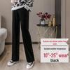 Autumn/Winter High-Waisted Velvet Wide-Leg Maternity Pants - Trendy Loose Fit for Expecting Moms