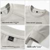Jeanswest Men's 2026 Autumn/Winter Double-sided Fleece Long Sleeve T-shirt