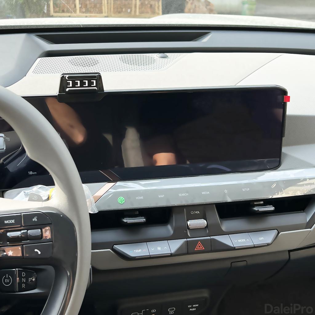 Für KIA EV5 2024 2025 2026 Auto-Handyhalter Bildschirm-Festklemme Kabelloses Ladegerät Maßgeschneiderte Handy-Bildschirmbasis Zubehör