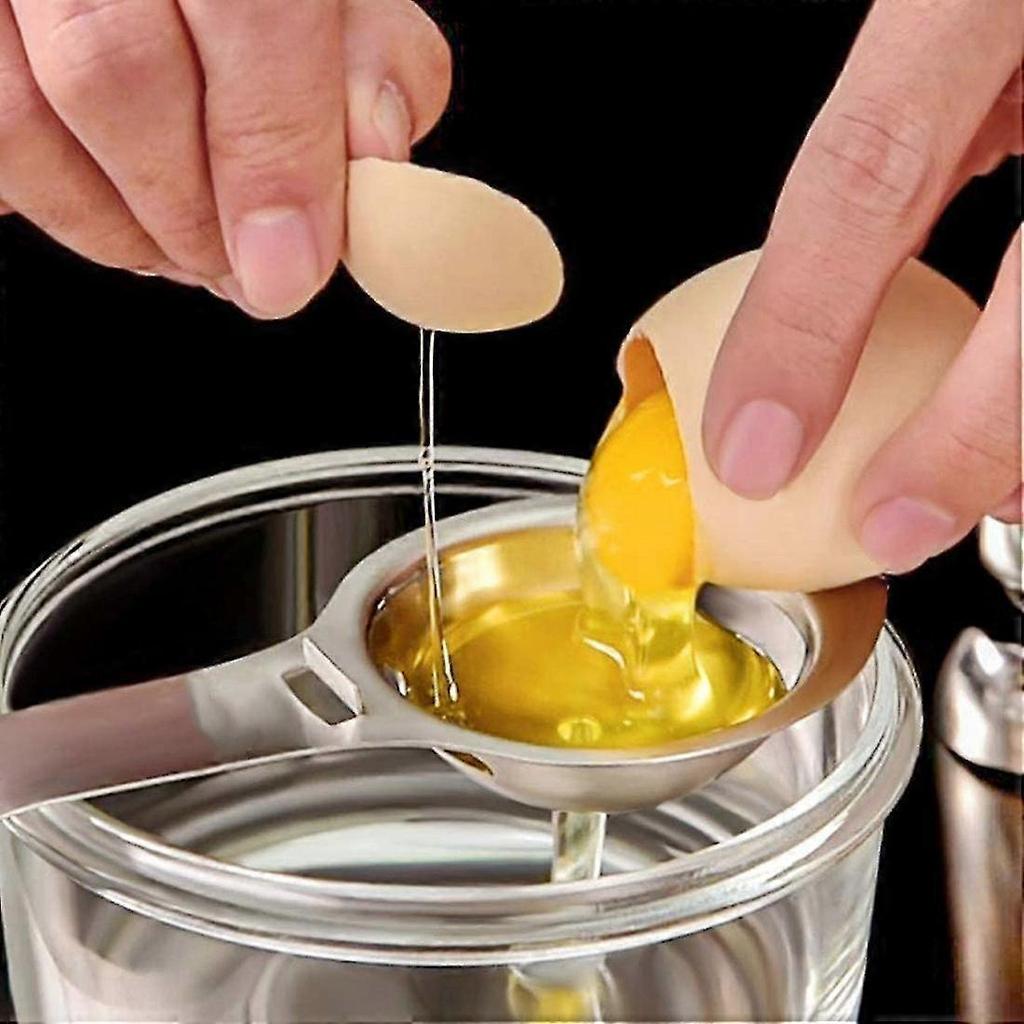 Egg Shell Opener Egg Topper Cutter, Stainless Steel Egg Cracker Separator for Raw, Soft or Hard Boi - GXCC