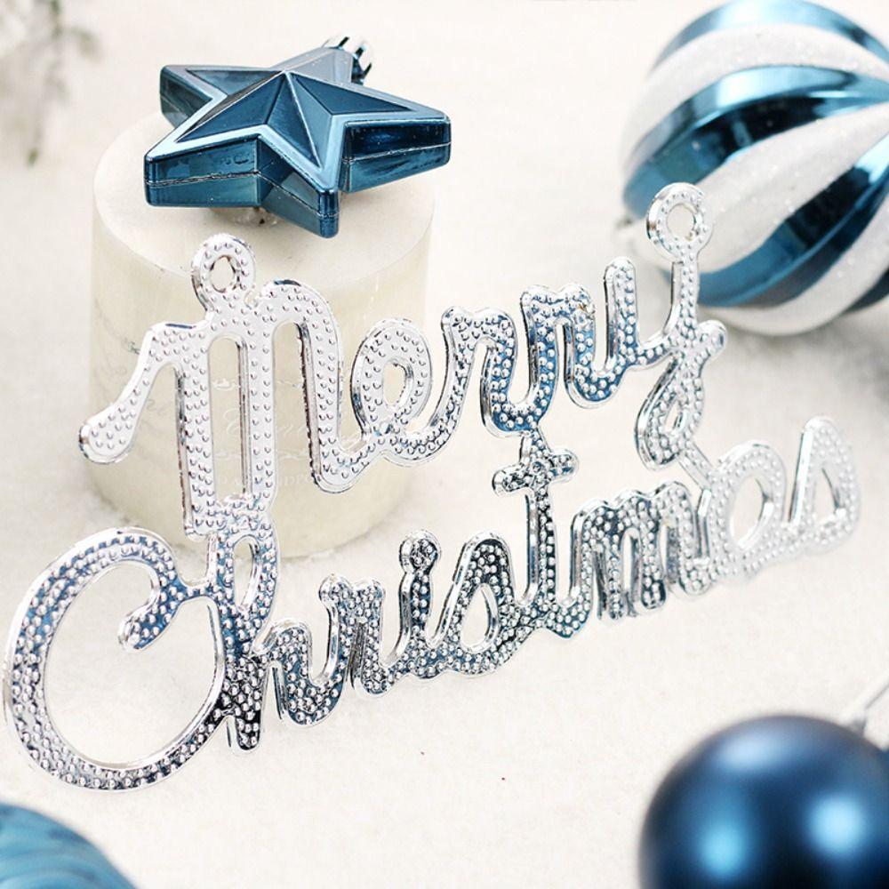 65pcs Shatterproof Christmas Ball Set Delicate Waterproof Christmas Tree Decoration Pendant Painted Creative Hanging Ornament