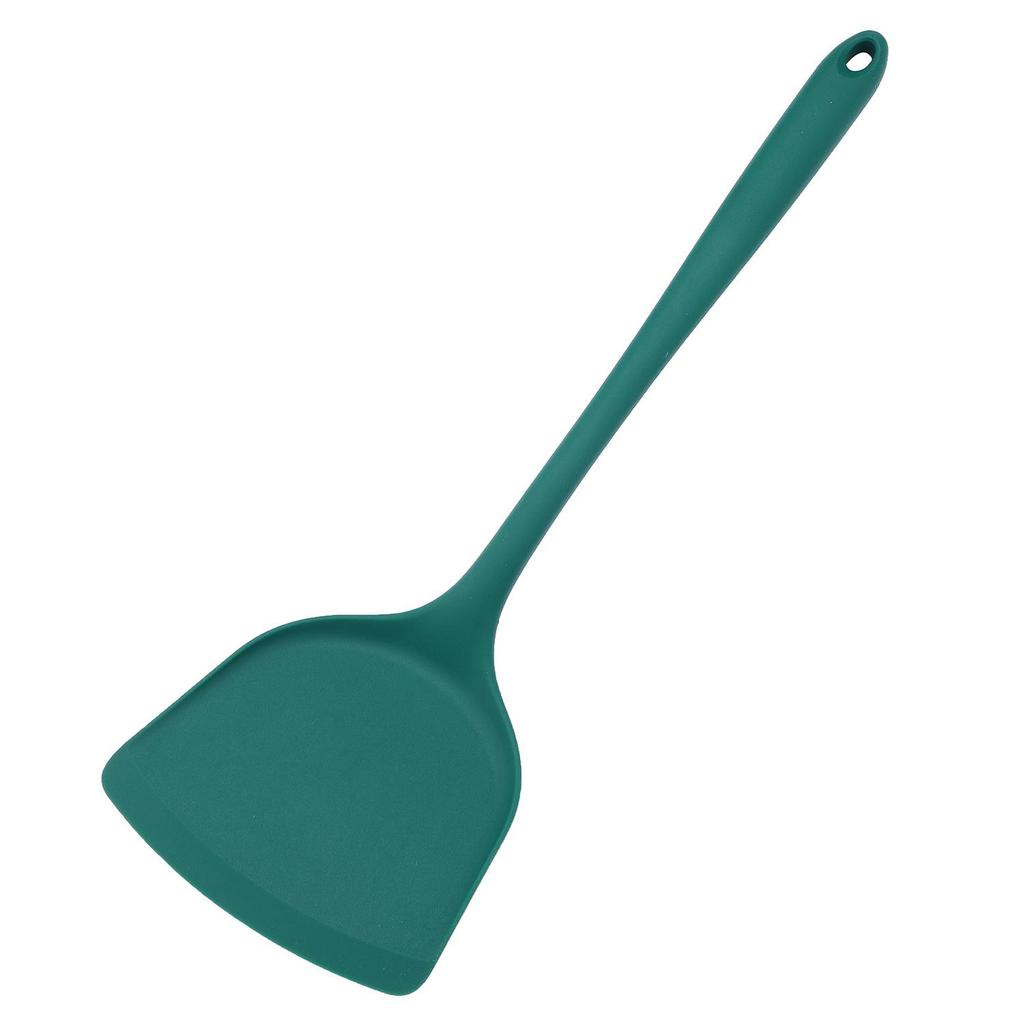 Silicone Heat-Resistant Non-Stick Kitchen Utensil Set: Spatula, Spoon, Colander - 5 Pieces