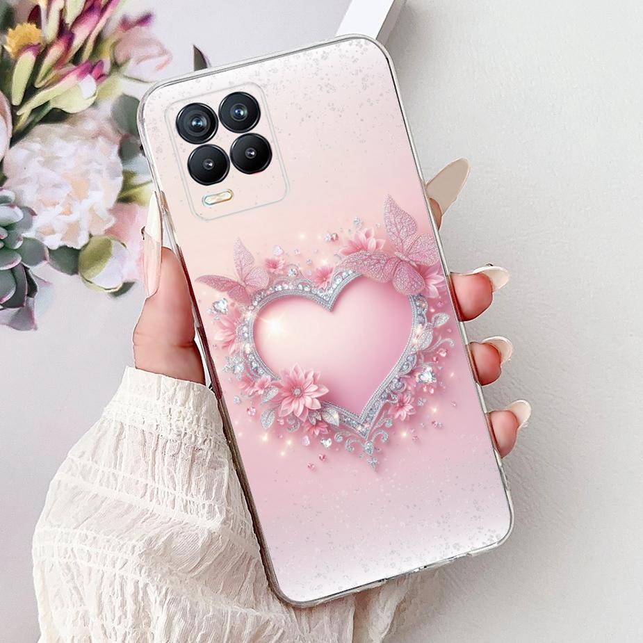 Cute Cat Fashion Painted Cover For Realme 8 Case Cover For Realme 8 Pro Soft Silicone Phone Case For Realme8 5G Realme 8i Bumper