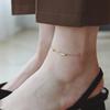 Stylish Titanium Steel Heart Anklet for Women – Durable, Versatile Beach Foot Chain