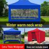 Transparent Tent Side Panel: Windproof & Waterproof Outdoor Canopy Enclosure with Thick Fabric and Durable Edging