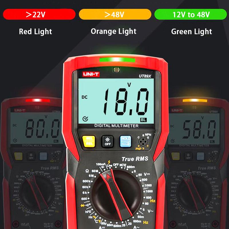 Professional Digital Multimeter UNI-T UT890C UT89X UT89XD UT105+ UT107+ UT61B+ UT61D+ UT61E+ Voltmeter Ammeter Electric Tester
