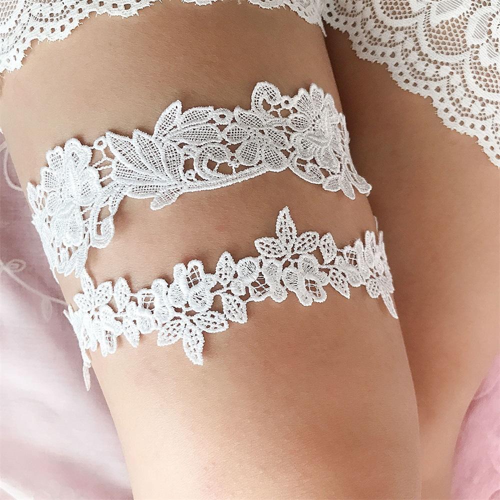 Frauen Sexy Elastische Strumpfbänder Mädchen Cosplay Spitze Floral Oberschenkel Ring Strumpfband Braut Hochzeit Party Braut Zubehör Bein Strumpfband Gürtel