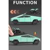 1/32 Tesla Cyber the Truck Pickup Alloy Camping RV Car Model Diecasts Metal Toy Van Motorhome Touring Car Model Sound Light Kids Gifts