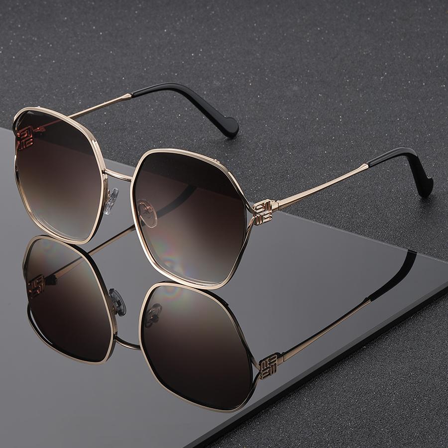 

Fashionable Oval Sunglasses Unisex Decorative Party Photography Vintage Style Available in Multiple Colors Accessory Eyeglasses коричневый
