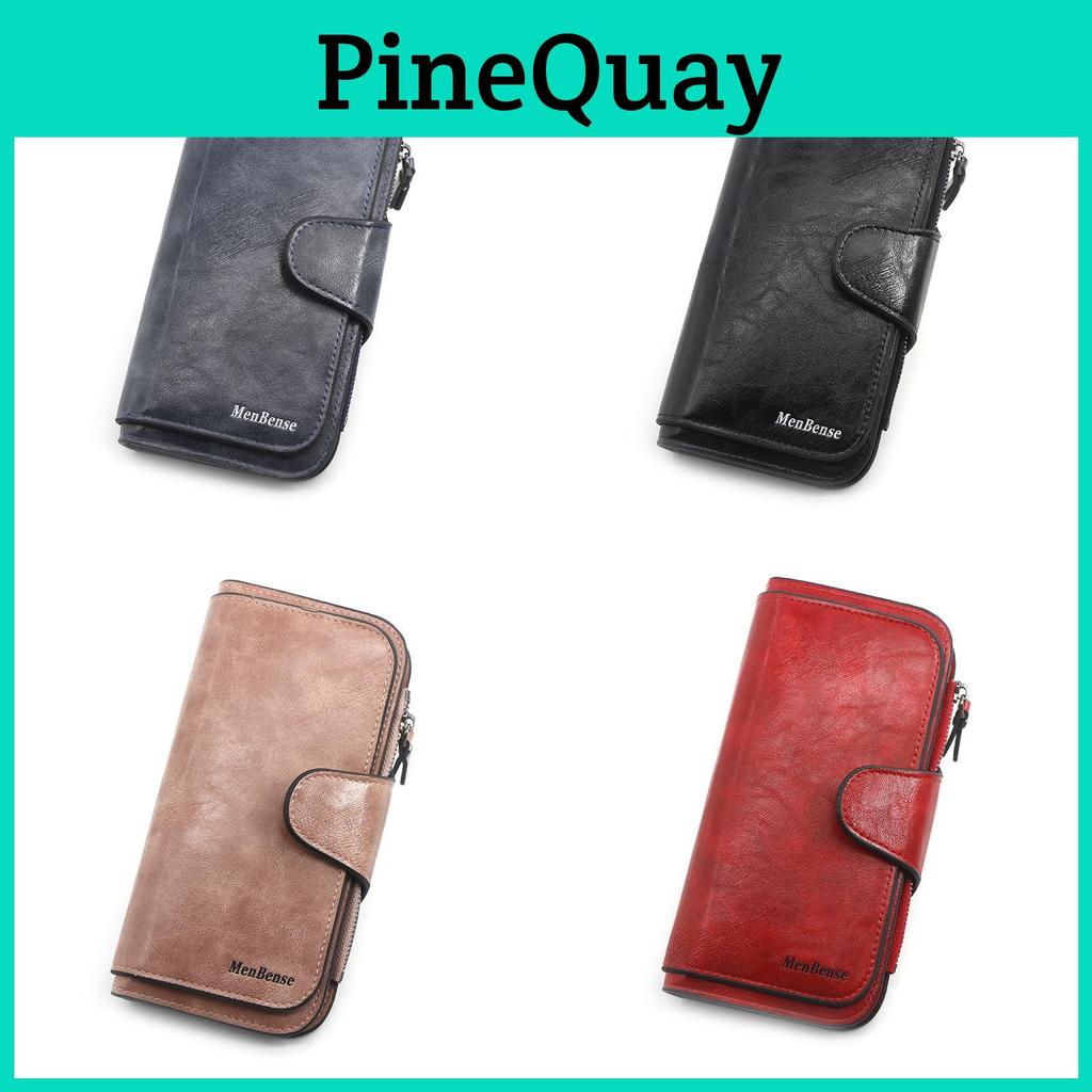 Fashion Woman Long Wallet Pu Leather With Multiple Compartments For Daily Use