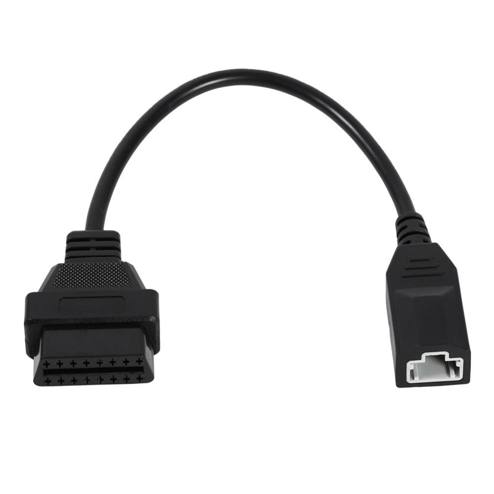 ABS OBD2 Connector Cable 3 Pin to 16 Pin Diagnostic Connector Maintenance Technician чёрный