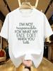 Wzm1041144english Letter Printed Plus Size Unisexs Round Neck Summer Casual Short Sleeved Street Fashion Versatile Tshirt