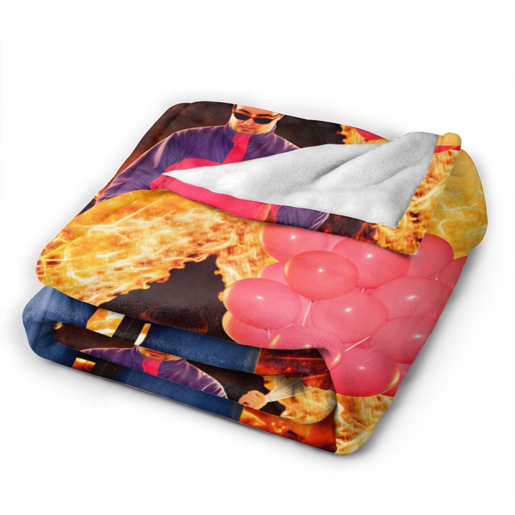 Oliver Tree Flannel Blanket Adults Girls Warm Soft Throw Blanket Winter Living Room Bedspread Sofa Bed Cover