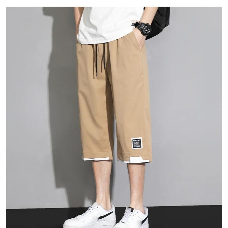 Plus Size Large Men's Shorts Summer Trendy Loose Men's Sports and Casual Pants Jorts Baggy Cargo Mens